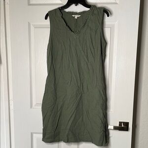 Briggs linen blend tank mini Dress